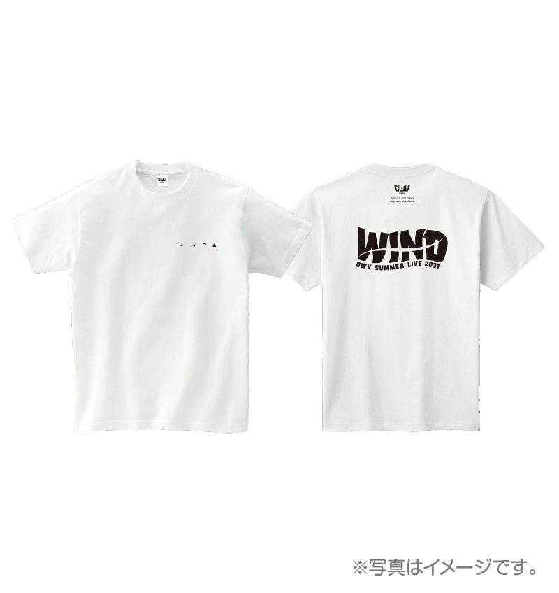 「WIND」Tシャツ（ホワイト） | OWV ONLINE STORE