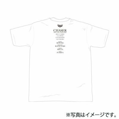 「CHASER」Tシャツ（ホワイト）