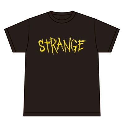 「STRANGE」Tシャツ（ブラック）