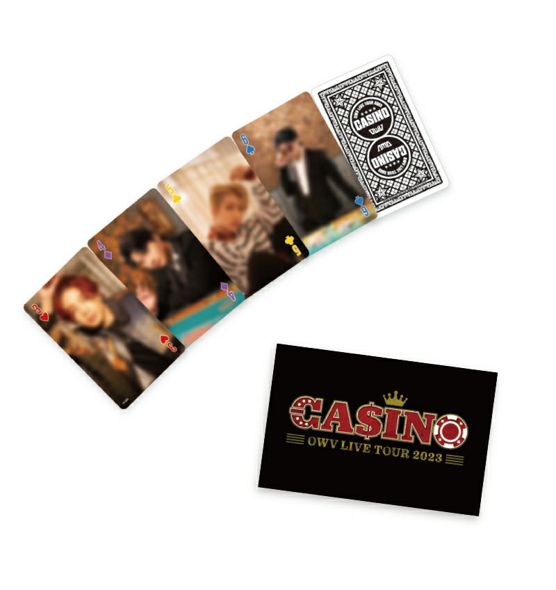 「CASINO」ランダムトレーディングカード3枚セット（全52種）