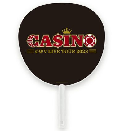 CASINO」BIGうちわ（全4種） | OWV ONLINE STORE