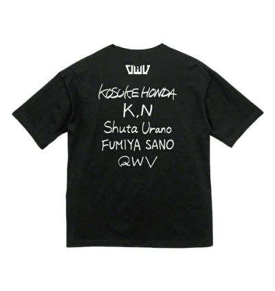 メンバー直筆ネーム入り OWV×QWV BIGシルエットTシャツ | OWV ONLINE STORE