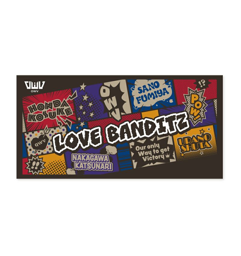 「LOVE BANDITZ」バスタオル | OWV ONLINE STORE